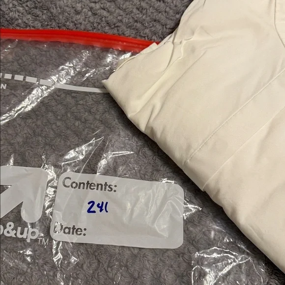 Lafayette 148 White Mandarin Collar Button Down Tunic Shirt - Picture 8 of 8